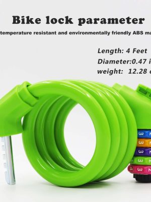 120cm bike cable locks