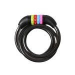 Idealux Bike Cable Lock 4ft/1200mm Bike Locks Combination