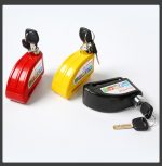 Idealux Bike Disco Locks with Alarm, Motorcycle Disco Lock