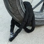 Idealux Chain lock for Bike or Motorcycle Scooter 0.6m/2ft-1.5m/5ft