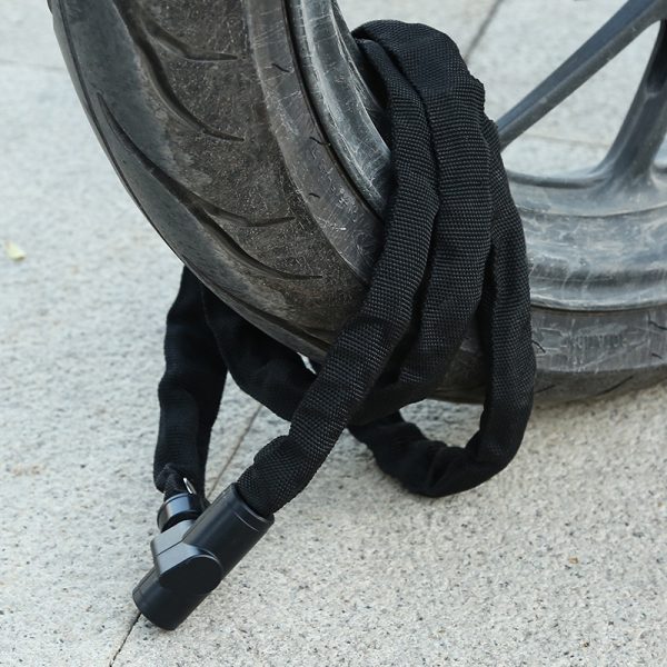 Idealux Chain lock for Bike or Motorcycle Scooter 0.6m/2ft-1.5m/5ft