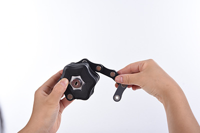 Idealux Folded Lock Hamburg Style Folding Lock Black 780mm/30"