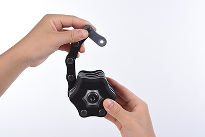 Idealux Folded Lock Hamburg Style Folding Lock Black 780mm/30"