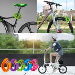 IDEALUX Resettable Self Coiling Bike Cable Locks 4 ft /1200 mm